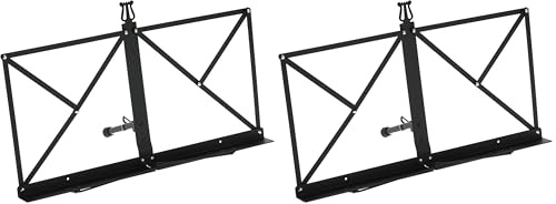 PURE GEWA FX F900701 44 x 21.5 cm Table Music Stand with Bag (Pack of 2)
