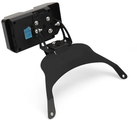 Handyhalterung Motorrad Für Tricity Motorrad Zubehör Frontscheibe GPS Telefon Stehen Navigation Halterung Supporter Halter Schwarz Handyhalterung Fahrrad(Wireless - kit)