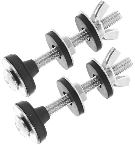 SOESFOUFU Edelstahl Toilettensitz Schrauben Rostfrei Robustes Befestigungsbolzen Passend Einfache Montage Langlebige Reparatur Für Wc Sitz Ersatz