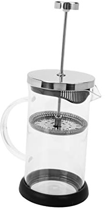 MUCKLILY Prensa Francesa Cafetera de Leche Casera Práctica Cafetera de Prensa de Vidrio Espumador de Leche para Hacer Café Casa