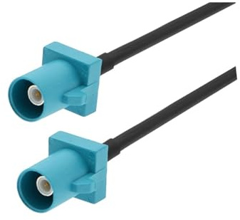 1 pz. Fakra Z Maschio a Fakra Z Femmina 90 gradi Jack Car Navigation GPS Cavo di prolunga adattatore antenna RG174 RF. Pigtail coassiale(Fakra Z M to M,0.15M)