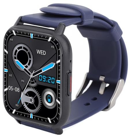 Sxhlseller Orologio Fitness Smartwatch Touch Screen con Schermo a Colori da 1,85 Pollici, Orologio Sportivo IP67 per attività All'aperto (BLUE)