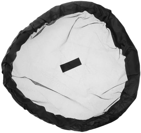 Uonlytech Rete di Protezione per Piante da Stagno 45 Cm Isola Galleggiante Nera, Barriera per Pesci per Aree D’Acqua, Protezione Acquatica Contro Predatori Installazione Semplice