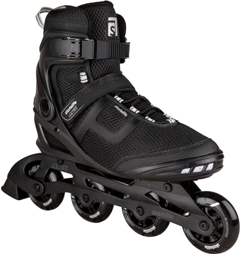 Skatelife Inline Skates Aztec - Black/Silver UK 10 / EU 45