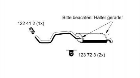 ERNST 640275 Endschalldämpfer