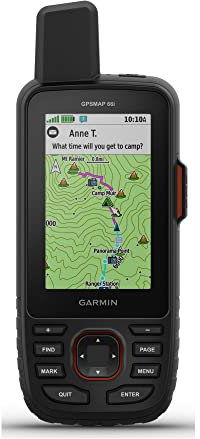 Garmin GPSMAP 66i, GPS Handheld and Satellite Communicator, Featuring TopoActive Mapping and inReach Technology