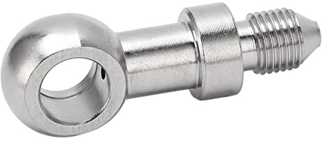 Raccord de Tuyau de Frein 3/8in Raccord Banjo de Frein 3/8in Diamètre Intérieur de 10 Mm Adaptateur de Ligne de Tuyau en Acier Inoxydable Prévention des Fuites pour Boulon Banjo