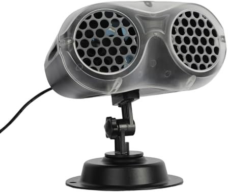 nerhemg Snowflake Projector, LED Christmas Projector Outdoor Snowfall Xmas Projector Lights with Remote Control and Timing Function UK Plug