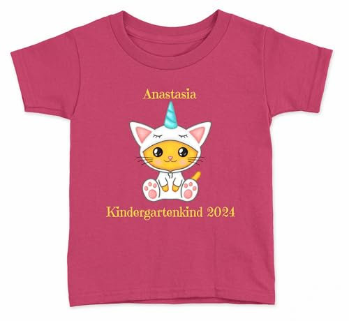 Personalisiertes Bügelbild Einhornkatze für einen Besonderen Menschen in Ihrem Leben zum selber Aufbügeln mit Wunsch Namen Text Mädchen Frau UNISEX Transfer Geburtstag Geschenk