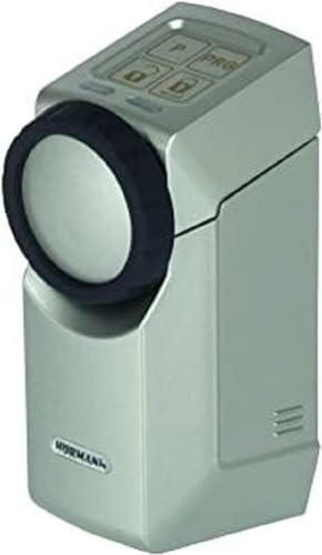 Hörmann Funk-Türschlossantrieb silber (nachrüstbarer Türantrieb für Haus-/Wohnungstüren, inkl. Handsender HSE4-SK) 4511087