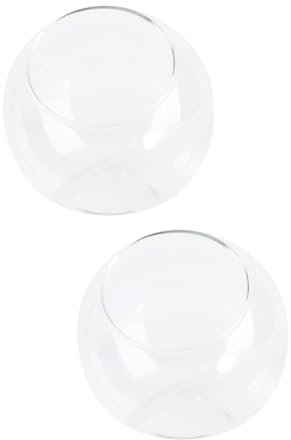 SEWOART 2stücke Transparentes Glas-Haus Für Kleintiere Kühlnest Für Hamster Chinchilla Meerschweinchen Und Igel Stilvolles Sommer-Accessoire Für Haustiere Sicheres Und Modisches