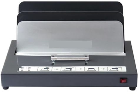 JOXLOVER Bindemaschine, Binder, Thermobindegerät TB-500E, elektrisch, bindet 500 Blatt A4, 3 Minuten Aufwärmzeit, Bürobindelänge A4 / 297 mm für Briefpapier im Format A4, A5