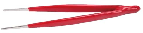 Pinzas ergonómicas aisladas con punta dentada para un manejo seguro en laboratorios y talleres Pinzas de precisión Pinzas de laboratorio a prueba de estática