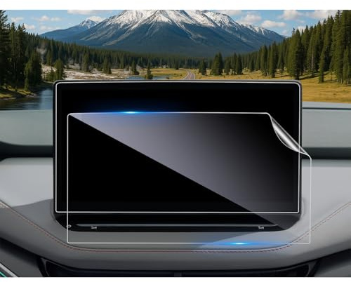 CDEFG Kompatibel mit Skoda Elroq 2025 2026 Navigation Schutzfolie 6H Kratzfest 13 Zoll Elroq Sportline GPS Nano Displayschutzfolie Anti-Kratzen Navi Folie Zubehör [2 Stück]