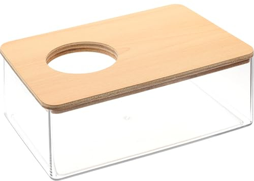 FRCOLOR Caja De Baño Transparente para Hámster y Chinchilla, Bañera Resistente Al Desgaste, Tamaño Grande, Multifuncional para Jaulas, Suministros para Mascotas Pequeñas