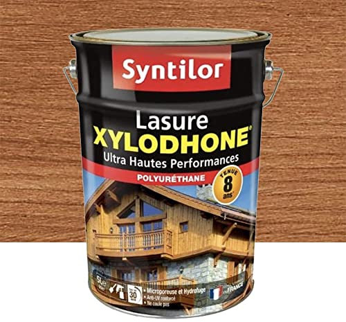 Syntilor - Lasure Xylodhone® Ultra Hautes Performances 8 Ans Chêne Doré Satiné 5L