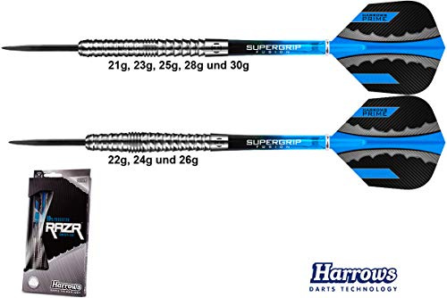 Harrows Darts Razr 90% Tungsten Steeldarts 24g