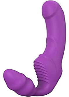 Dream Toys Vibes Of Love Double Dipper Vibrator Purple Einheitsgröße