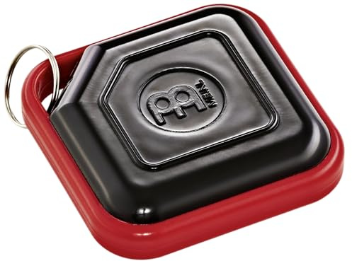 Meinl Percussion Schlüsselanhänger Shaker Gadget - Mini Musikinstrument mit Schlüsselring - ABS Kunststoff, Schwarz (KRS-BK) | Schlüsselanhänger Shaker, für Akustik Shows und Jam Sessions, ABS Kunststoff