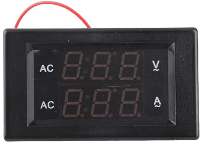 Amperímetro LED YB4835VA pantalla digital AC 500 V/50 A voltímetro digital medidor de corriente Tester Fuente de alimentación