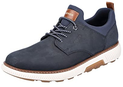 Rieker Herren B3360 Sneaker, Blau, 43 EU