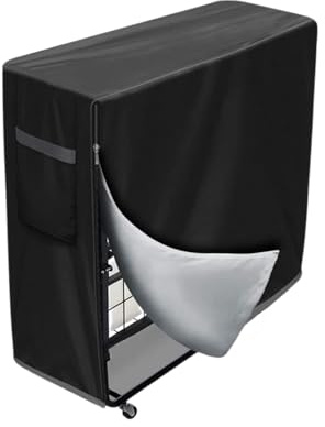 RTEY Folding Bed Storage Cover,Oxford Fabric Rollaway with Zipper Water and Dust Resistant Bed Protector Cover Waterproof Protective for Indoor Outdoor (99*38*114cm)