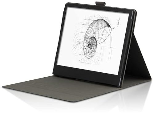 EMFYL 1fortunate Hüllen E-Reader-Schutzhülle for Onyx Boox Note Air 10,3 Zoll, E-Book-Hülle, Tastatur, Smart Case for Onyx BOOX Note Air 2 10,3 Zoll (Farbe : Schwarz)