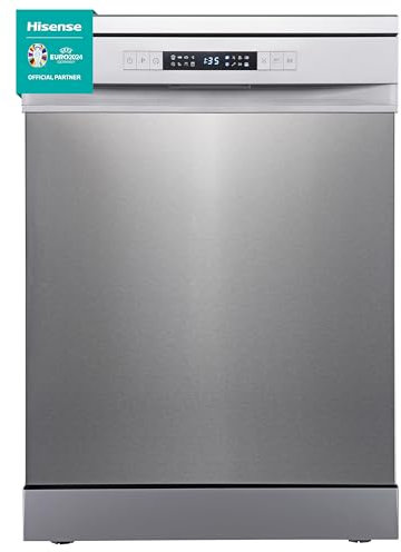 Hisense HS622E10X Lave-vaisselle, capacité 13 services, 60 cm, programme ECO, silencieux, 2, filtre autonettoyant, compteur numérique