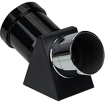 Svbony SV221 Teleskop Zenitspiegel, 1,25 Zoll 45° Aufrichtendes Diagonal Prisma, Aluminium Stern Zenitspiegel Okularadapter für bodengestützte astronomische Beobachtungen