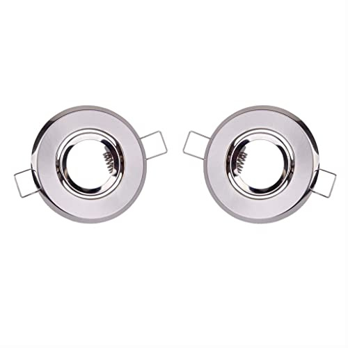Tiuimk Set of 2 MR11 Spotlight Mounting Brackets - Iron Color