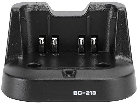 Radio BC-213 - Caricatore per batteria radiofonica con spina EU/US 100-240 V, ampiamente compatibile, buon lavoro per radio IC-V88 IC-F1000 IC F2000 (spina UE)