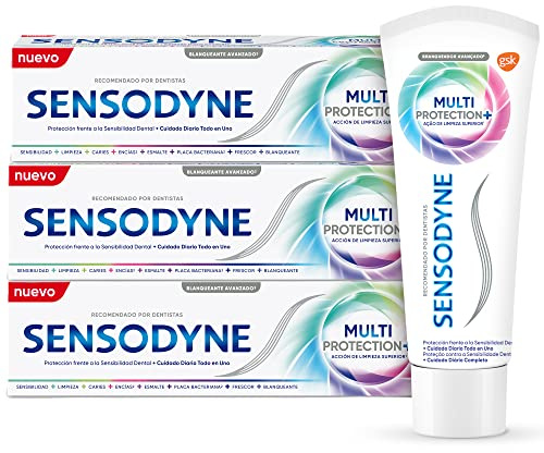 Sensodyne Multiprotección Blanqueante Pasta De Dientes, Pack 4x75 ml