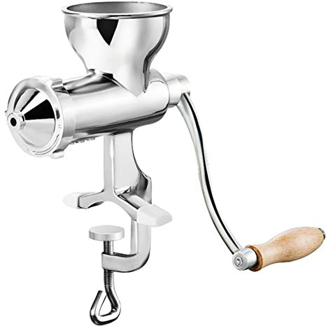 Reykentu Exprimidor de hierba de trigo de acero inoxidable Exprimidor manual Exprimidor de hierba de trigo Vegetal Naranja Prensa Extractor