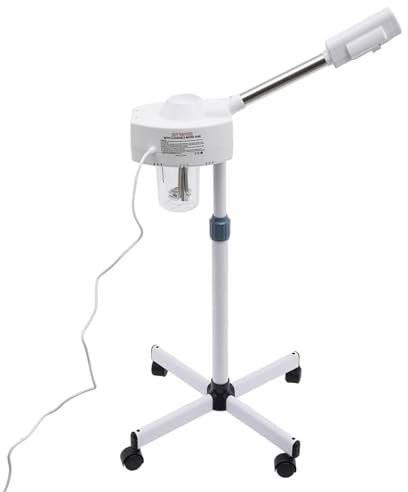 360° Vertikaler Gesichtsdampfer Gesichts Dampfer Dampfgerät Kosmetikstudio Gesichtssauna Verdampfe Gesichtssauna Porenreiniger Dampf Spa Maschine 800W