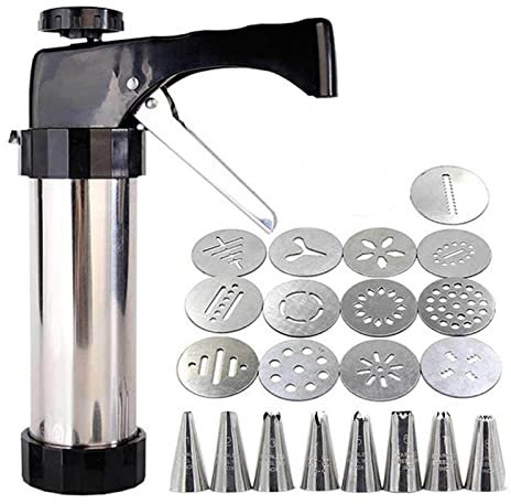 Macchina per biscotti manuale macchina per biscotti fai da te decorazione per torte stampo per tubo, set di pressa