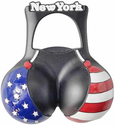 Flaschenöffner New York USA Tourist Souvenir 3D Kühlschrankmagnet Home Kitchen Kühlschrank Dekoration Magnet Andenken Handwerk