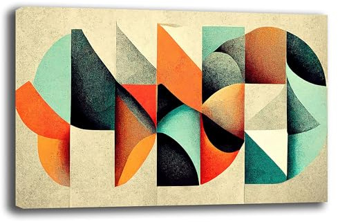 Quadro Moderno Soggiorno Astratto Industrial Quadri moderni Astratti da Parete XXL grande Stampa su tela Canvas Decorazione Murale muro Arredo Camera da letto Cucina (14, 50x100 cm, Canvas intelaiato)