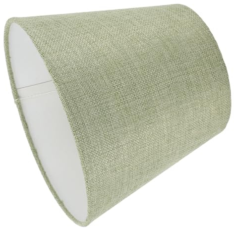 NULYLU Nordic Tischlampen Lampenschirm E14 Grüner Stoff Lampenschirm Für Tischlampen Pendelleuchten Und Stehlampen Konische Form Vielseitig Einsetzbar Für Wohn Und Schlafzimmer