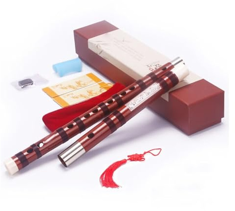 Professionelle Querflöte aus Bambus Professionelle Bambusflöte(F key)