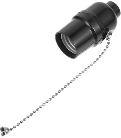 Homoyoyo Douille à Chaînette Pour Suspension Socle De Lampe à Tirage Avec Structure Uniforme Et Compatible Eclairage Mural Et Lampadaire Style Rétro Et Fonctionnel