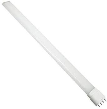 JQslight LED 18W 2G11 4 Pin Base LED Light Bulb Replaces 36W CFL, 16.3 Inch Horizontal Plug, Warm White 3000K for Storage Rooms, Pack of 1.