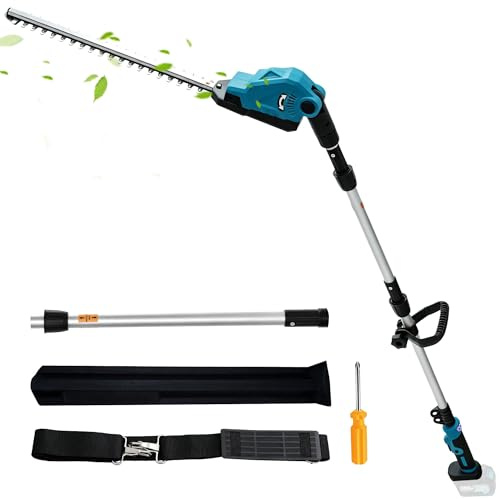 Teleskop Heckenschere Akku für Makita Akku 18V Höhe bis 2.7m
