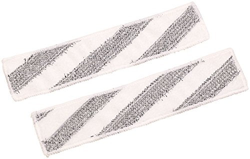 Sichler Haushaltsgeräte Zubehör zu Akkufensterputzer: 2er-Set Ersatz-Mikrofaser-Tücher für 3in1-Fenstersauger FS-300 (Fensterputzer mit Sprühflasche, Fensterreiniger mit Sprühflasche)