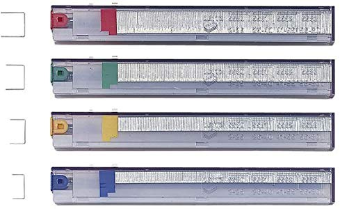 Leitz 5592 Heftklammern K8 - Einweg-Kassette, 5x210 Stück, gelb; Packungsinhalt: 1050 Stück