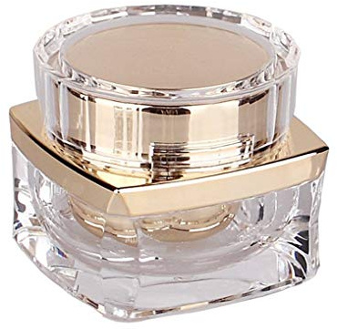 ericotry 1PCS 1oz 30g Upscale Empty Refillable Acrylic Cosmetic Cream Lotion Sample Bottles Jars Pot Container With Screw Lid and PP Liner Plastic Storage Containers for Domestic Use