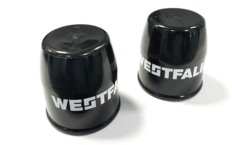 Westfalia Lot de 2 Capuchons de Protection pour Boule d'attelage