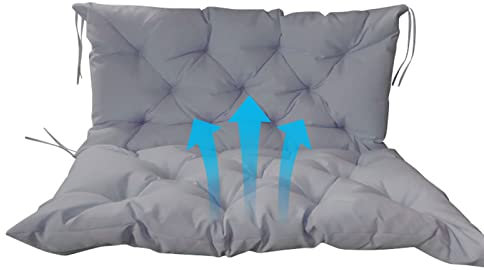 YBLANDRV bankkissen Outdoor wasserfest 150x100cm, Bankauflage Bankkissen Sitzkissen Polsterauflage, Bankauflage Bankkissen Outdoor/Indoor, Auflage für Hollywoodschaukel Gartenschaukel