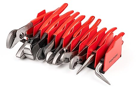 TEKTON Grip- och klipptång set med ställning (10-delar) | PLR99201