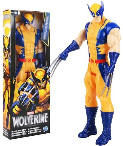 Heartsking Titan Hero Figur, 30 cm Große Wolf Spielzeug Superhelden Actionfiguren Figuren Deko Mitgebsel Kindergeburtstag für Kinder für Kinder ab 4 Jahren