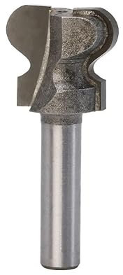 8mm Schaftfräser for Holz Industriequalität Doppelfinger Bit Holzbearbeitungswerkzeuge Holzfräser Eckenrundungsschaftfräser(2)